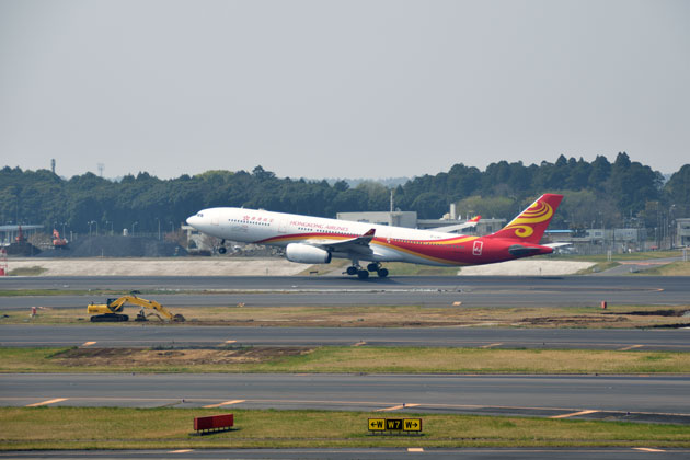 香港航空機