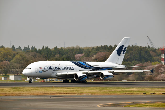 マレーシア航空A380