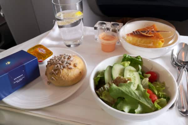 マレーシア航空ビジネスクラス機内食